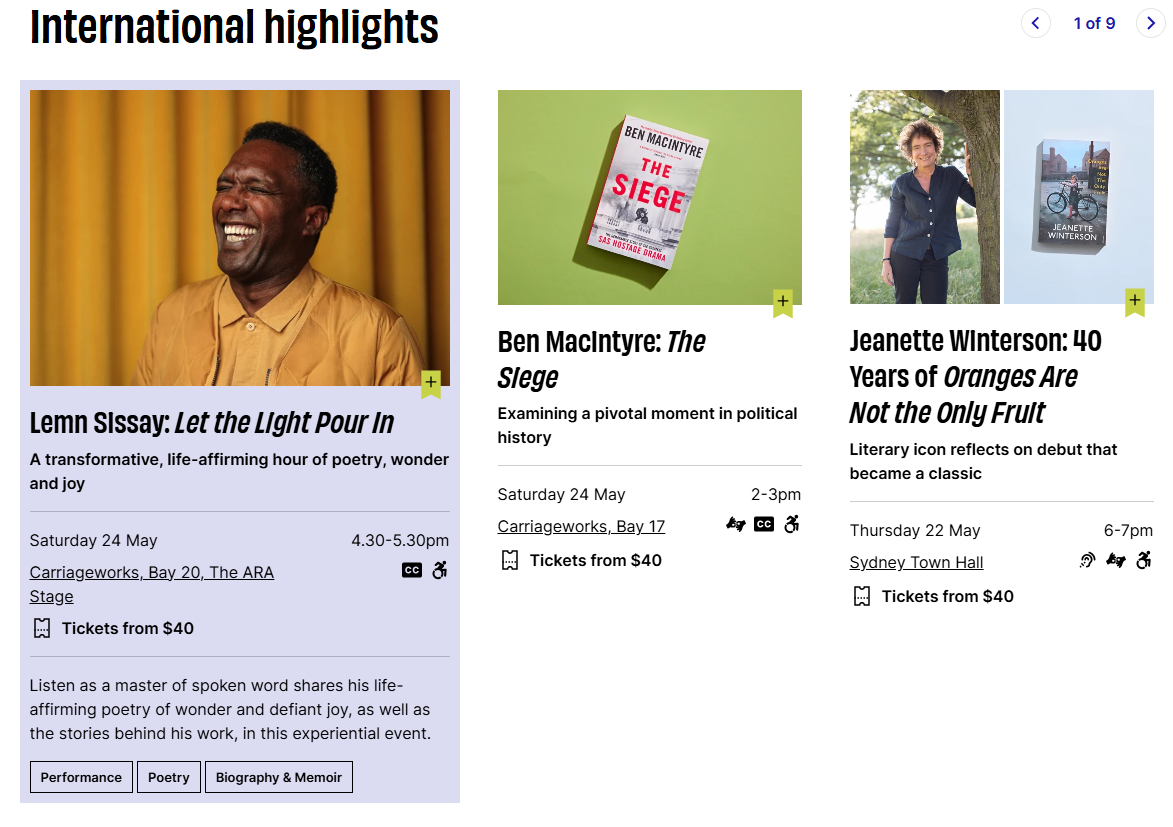 Sydney Writer's Festival